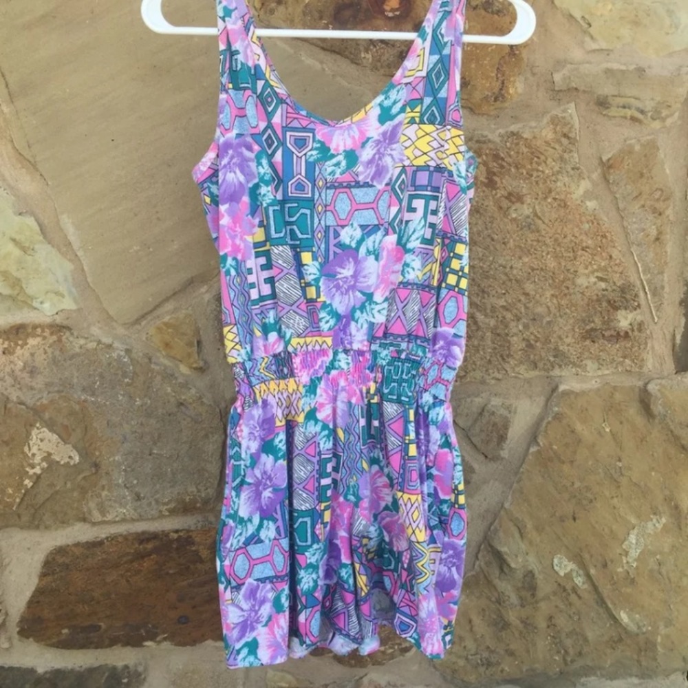 Vintage 80s Romper